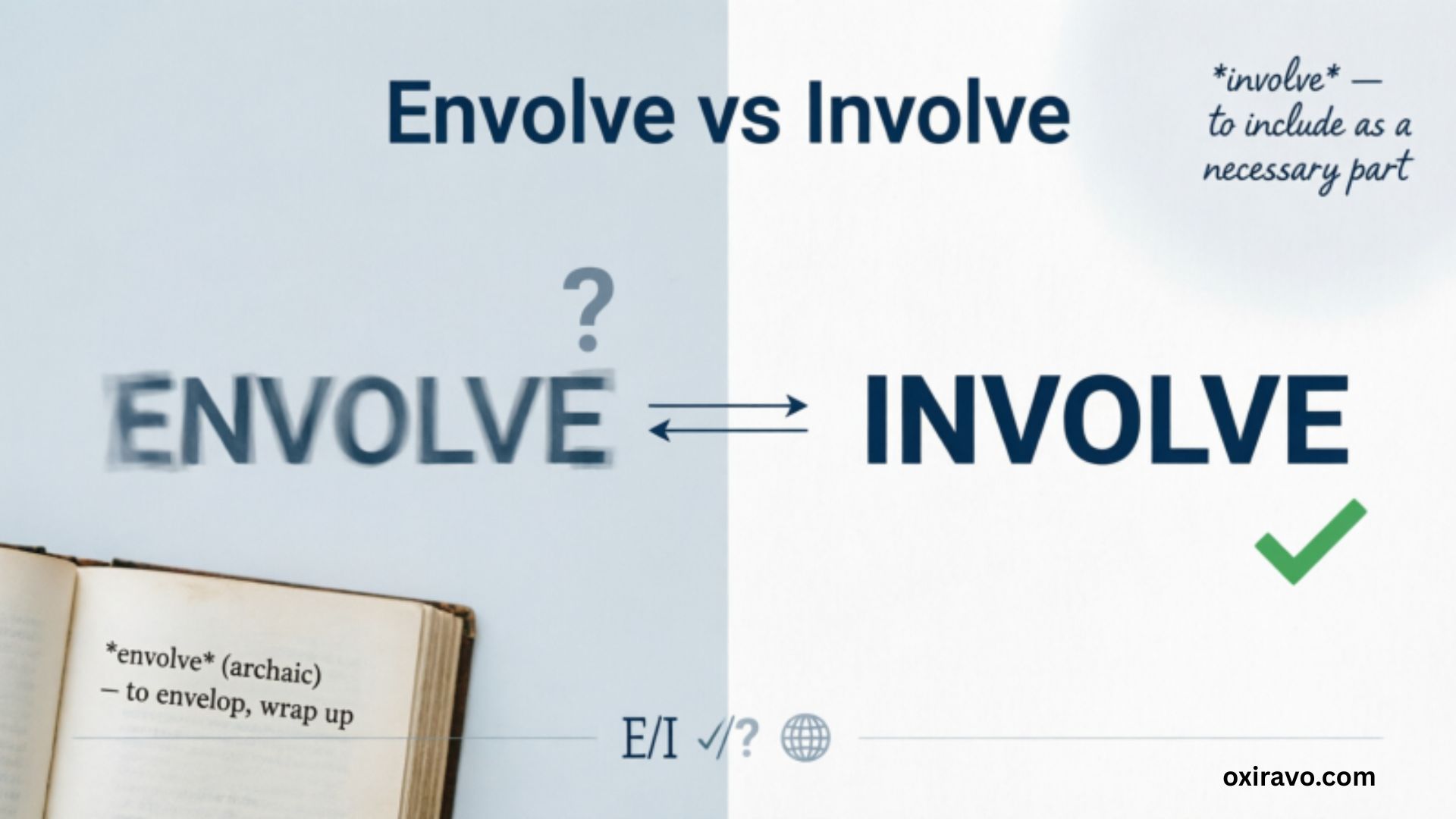 Envolve vs Involve